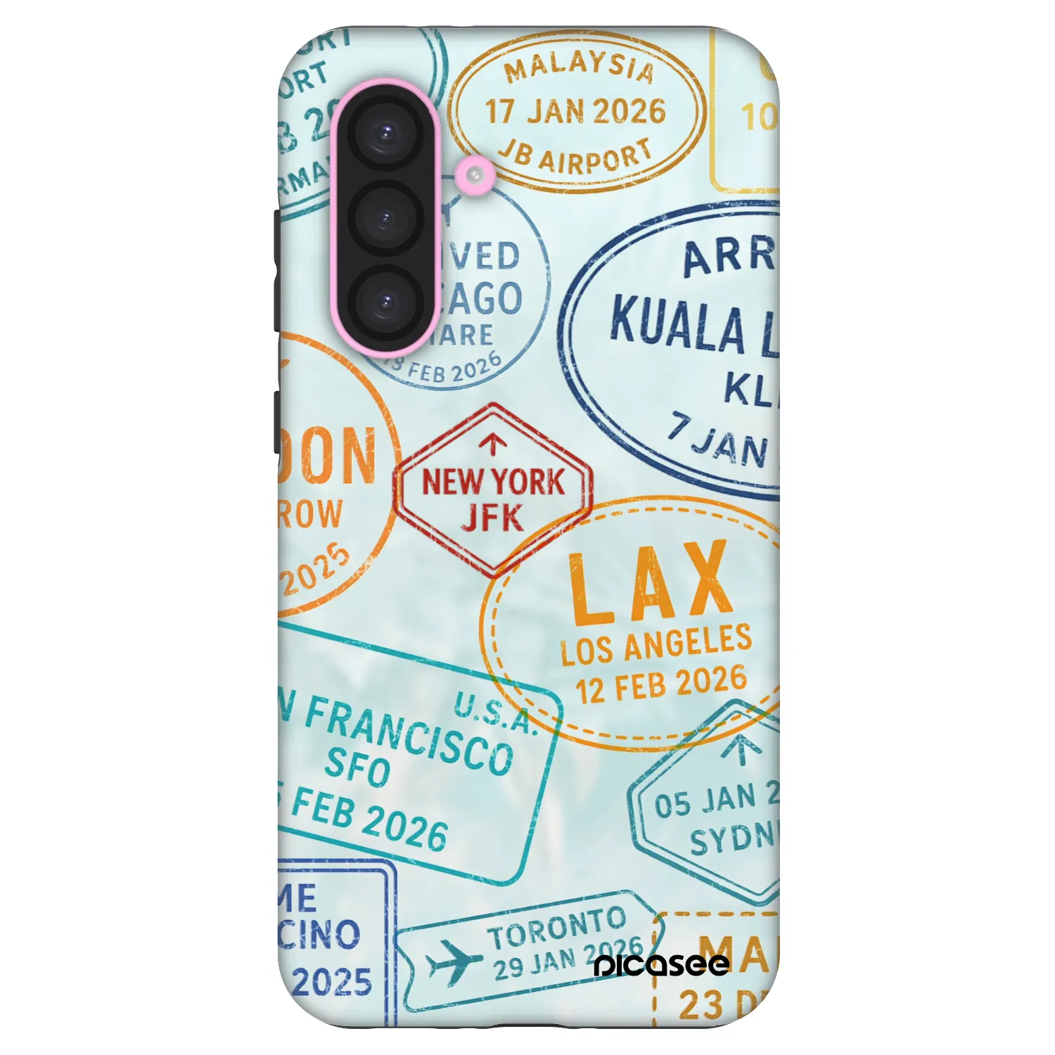 Picasee Fashion Case για Samsung Galaxy A56 5G A566B - PASSPORT EDITION