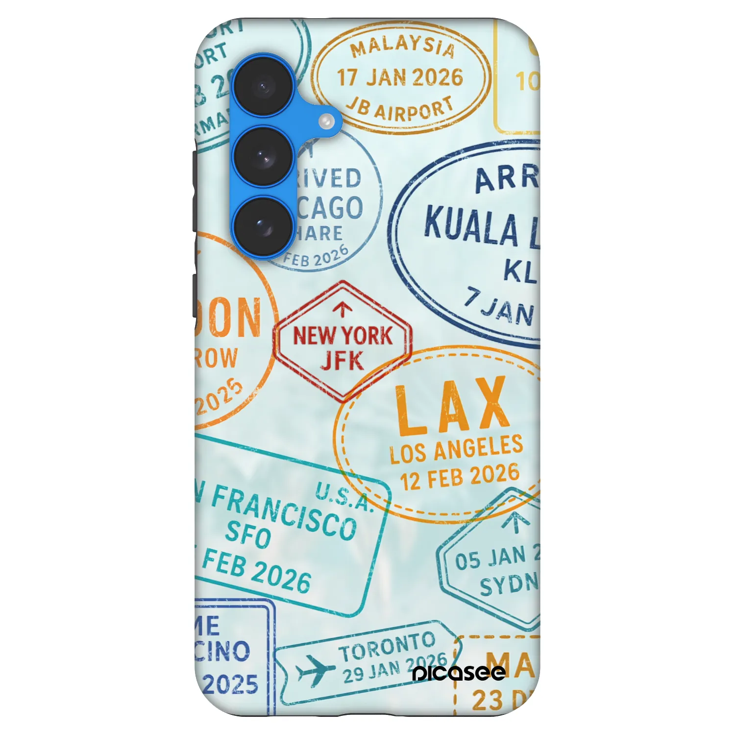 Picasee Fashion Case για Samsung Galaxy S25 FE 5G - PASSPORT EDITION