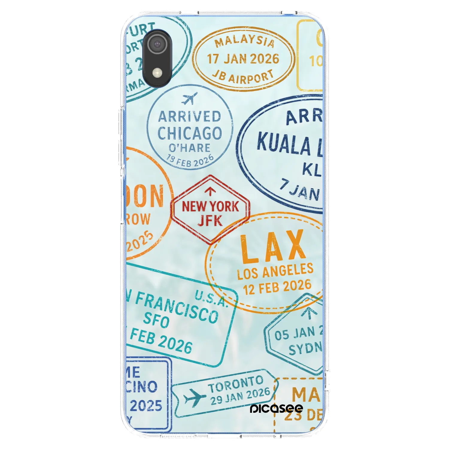 Picasee διαφανής θήκη σιλικόνης Xiaomi Redmi 7A - PASSPORT EDITION