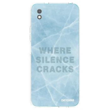 Picasee Μαύρη θήκη σιλικόνης για Xiaomi Redmi 9A - SILENCE