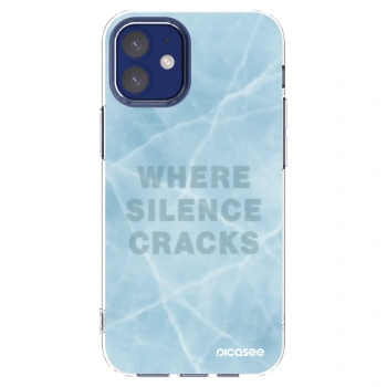 Picasee διαφανής θήκη σιλικόνης Apple iPhone 12 mini - SILENCE