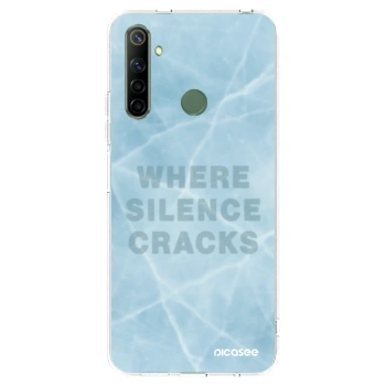 Picasee διαφανής θήκη σιλικόνης Realme 6i - SILENCE