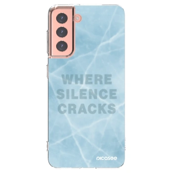 Picasee διαφανής θήκη σιλικόνης Samsung Galaxy S21 5G G991B - SILENCE