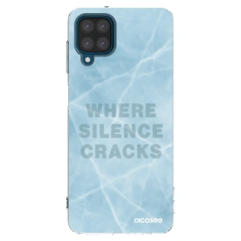 Picasee διαφανής θήκη σιλικόνης Samsung Galaxy A12 A125F - SILENCE