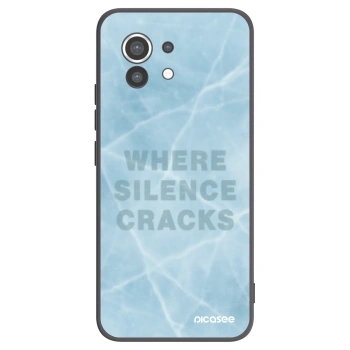 Picasee Μαύρη θήκη σιλικόνης για Xiaomi Mi 11 - SILENCE