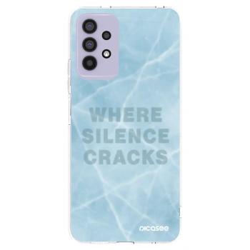 Picasee διαφανής θήκη σιλικόνης Samsung Galaxy A32 4G SM-A325F - SILENCE