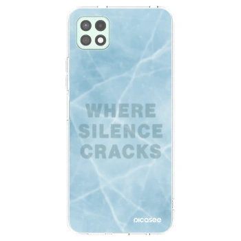 Picasee διαφανής θήκη σιλικόνης Samsung Galaxy A22 A226B 5G - SILENCE