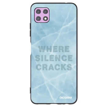 Picasee Μαύρη θήκη σιλικόνης για Samsung Galaxy A22 A226B 5G - SILENCE