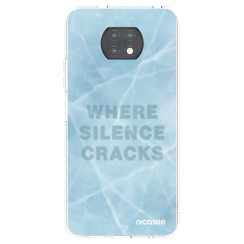 Picasee διαφανής θήκη σιλικόνης Xiaomi Redmi Note 9T - SILENCE