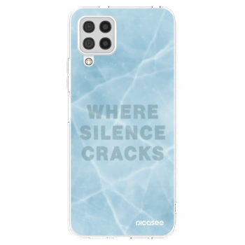Picasee διαφανής θήκη σιλικόνης Samsung Galaxy A22 A225F 4G - SILENCE