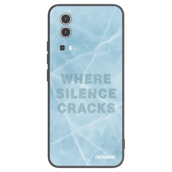 Picasee Μαύρη θήκη σιλικόνης για Vivo Y72 5G - SILENCE