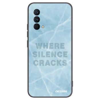 Picasee Μαύρη θήκη σιλικόνης για Realme GT Master Edition 5G - SILENCE