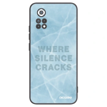 Picasee Μαύρη θήκη σιλικόνης για Xiaomi Poco X4 Pro 5G - SILENCE