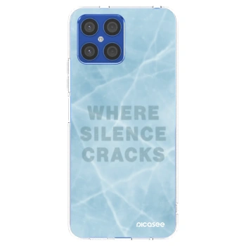 Picasee διαφανής θήκη σιλικόνης Honor X8 4G - SILENCE