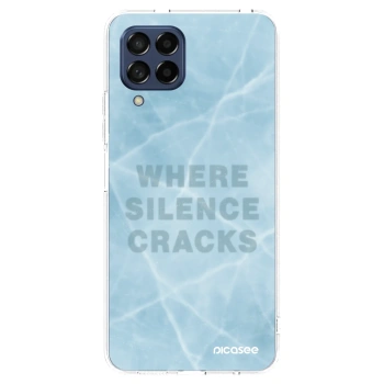 Picasee διαφανής θήκη σιλικόνης Samsung Galaxy M53 5G - SILENCE