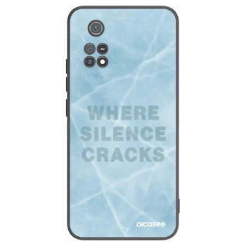 Picasee Μαύρη θήκη σιλικόνης για Xiaomi Poco M4 Pro - SILENCE