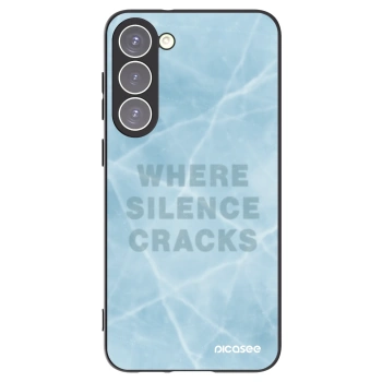 Picasee Μαύρη θήκη σιλικόνης για Samsung Galaxy S23+ 5G - SILENCE