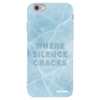 Picasee διαφανής θήκη σιλικόνης Apple iPhone 6/6S - SILENCE