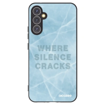 Picasee Μαύρη θήκη σιλικόνης για Samsung Galaxy A34 5G A346B - SILENCE
