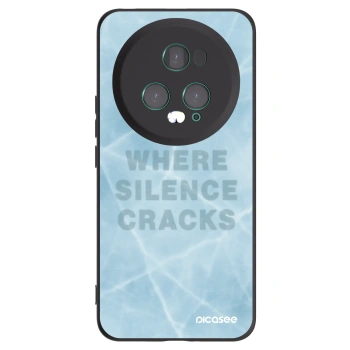 Picasee Μαύρη θήκη σιλικόνης για Honor Magic5 Pro - SILENCE