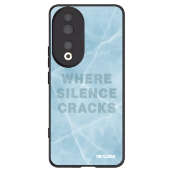 Picasee Μαύρη θήκη σιλικόνης για Honor 90 5G - SILENCE