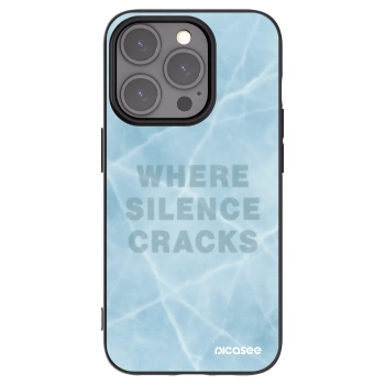 Picasee Μαύρη θήκη σιλικόνης για Apple iPhone 15 Pro - SILENCE