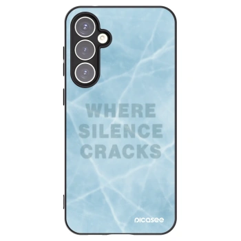 Picasee Μαύρη θήκη σιλικόνης για Samsung Galaxy S23 FE S711B - SILENCE