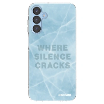 Picasee διαφανής θήκη σιλικόνης Samsung Galaxy A15 A156B 5G - SILENCE