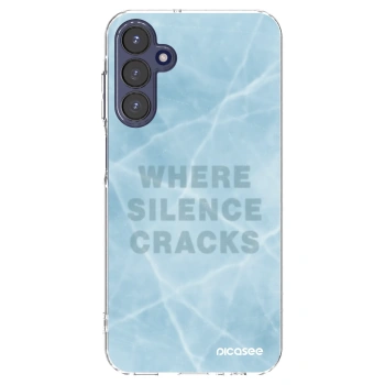 Picasee διαφανής θήκη σιλικόνης Samsung Galaxy A15 A155F 4G - SILENCE