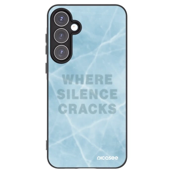 Picasee Μαύρη θήκη σιλικόνης για Samsung Galaxy A55 5G A556B - SILENCE