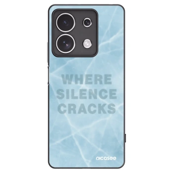 Picasee Μαύρη θήκη σιλικόνης για Xiaomi Redmi Note 13 4G - SILENCE