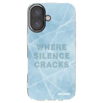 Picasee διαφανής θήκη σιλικόνης Apple iPhone 16 - SILENCE