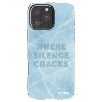 Picasee διαφανής θήκη σιλικόνης Apple iPhone 16 Pro Max - SILENCE
