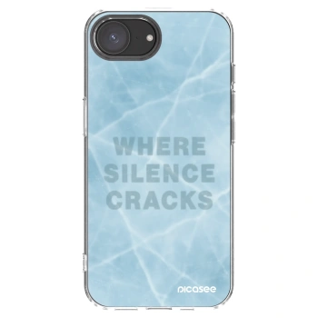 Picasee διαφανής θήκη σιλικόνης Apple iPhone 16e - SILENCE
