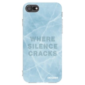 Picasee διαφανής θήκη σιλικόνης Apple iPhone 7 - SILENCE