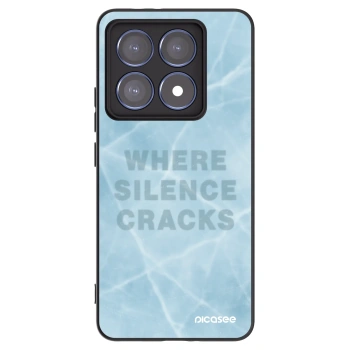 Picasee Μαύρη θήκη σιλικόνης για Xiaomi 14T Pro - SILENCE