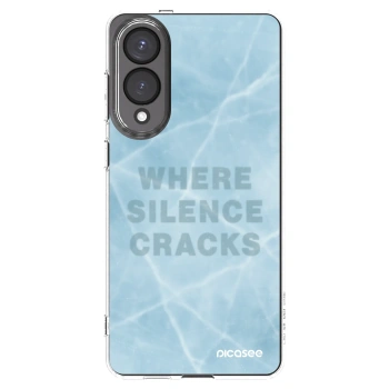 Picasee διαφανής θήκη σιλικόνης Samsung Galaxy S25 Edge 5G - SILENCE