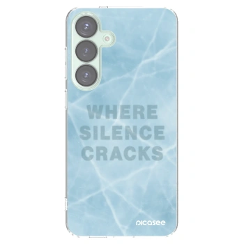 Picasee διαφανής θήκη σιλικόνης Samsung Galaxy S25+ 5G - SILENCE