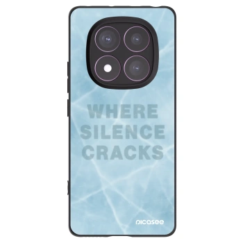 Picasee Μαύρη θήκη σιλικόνης για Xiaomi Redmi Note 14 Pro 4G - SILENCE