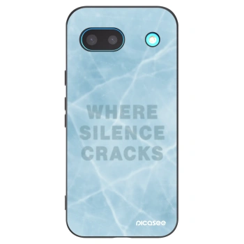 Picasee Μαύρη θήκη σιλικόνης για Google Pixel 8a - SILENCE