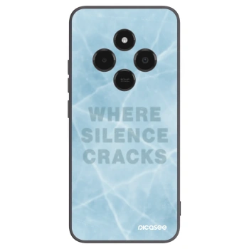 Picasee Μαύρη θήκη σιλικόνης για Xiaomi Poco C75 - SILENCE