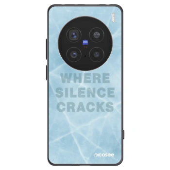 Picasee Μαύρη θήκη σιλικόνης για Vivo X200 Pro - SILENCE