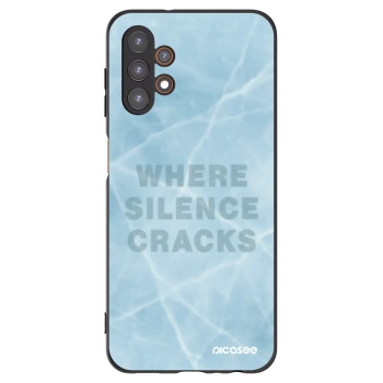 Picasee Μαύρη θήκη σιλικόνης για Samsung Galaxy A13 5G - SILENCE