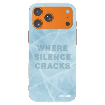 Picasee διαφανής θήκη σιλικόνης Apple iPhone 17 Pro Max - SILENCE
