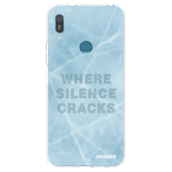 Picasee διαφανής θήκη σιλικόνης Huawei Y6 2019 - SILENCE