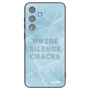 Picasee Μαύρη θήκη σιλικόνης για Samsung Galaxy S25 FE 5G - SILENCE
