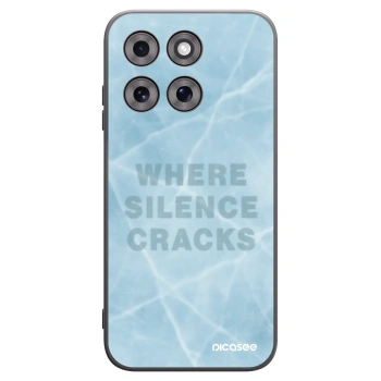 Picasee Μαύρη θήκη σιλικόνης για Motorola Moto G77 - SILENCE