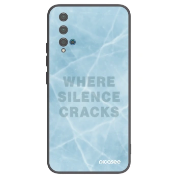 Picasee Μαύρη θήκη σιλικόνης για Huawei Nova 5T - SILENCE