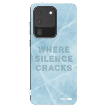 Picasee διαφανής θήκη σιλικόνης Samsung Galaxy S20 Ultra 5G G988F - SILENCE