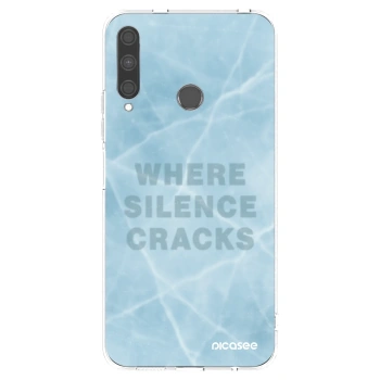 Picasee διαφανής θήκη σιλικόνης Huawei P40 Lite E - SILENCE